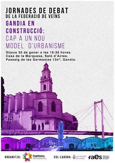 Participació per a un nou model d'urbanisme a Gandia 2 Gandia jornada durbanisme