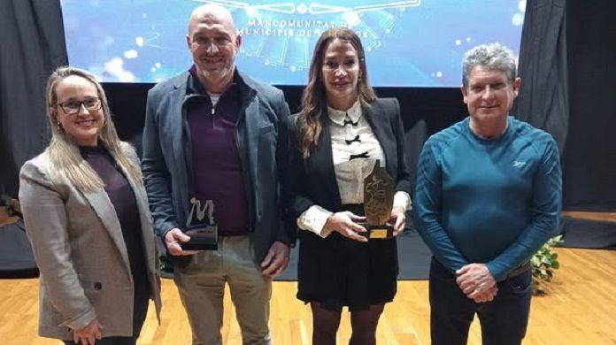 Quique Llopis millor esportista de la Safor 1 Mancomunitat de la Sador Gala de lesport