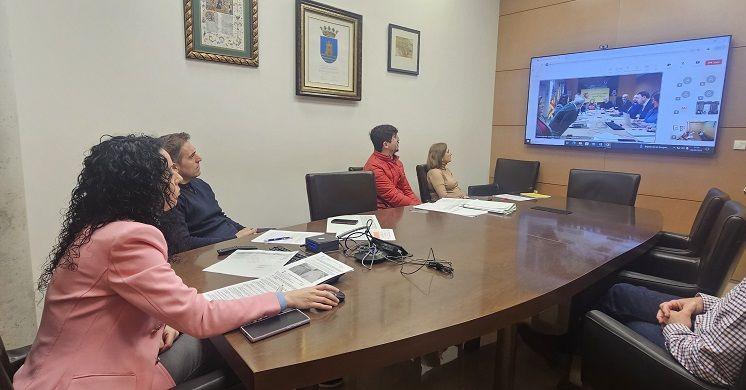 Tavernes rep 2,7 milions del Govern d’Espanya per a la reparació d’infraestructures afectades per la DANA 1 250204 REUNIO MINISTERI I DELEGADA GOVERN AJUDES DANA