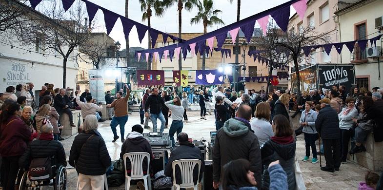 Ròtova finalitza el porrat de Sant Macià amb èxit malgrat la pluja 1 Rotova Porrat 2025