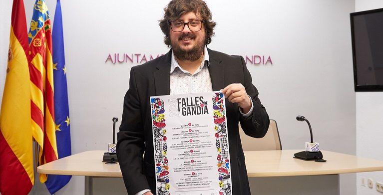 Gandia gaudirà d'una àmplia programació per a les Falles 2025 1 250310 frances 2028