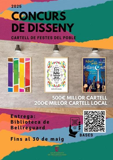 Bellreguard llança el concurs de disseny cartells per a les Festes del Poble 2025 1 cartell concurs festes bellreguard