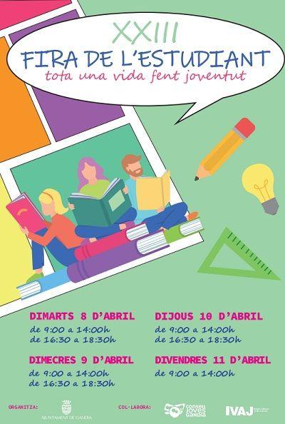La Plaça Prado de Gandia acull una nova edició de la Fira de l’Estudiant 2 Gandia Fira de lEstudiant 2025