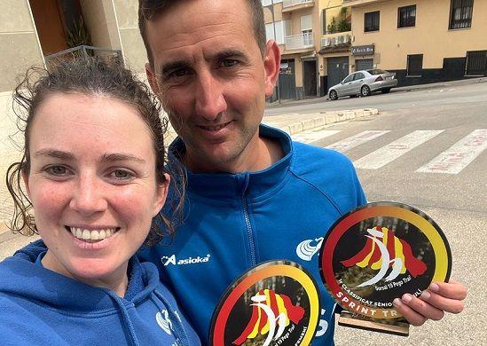 El Club Atletisme Gandia Alpesa brilla en les proves de Trail 1 Trail Pego