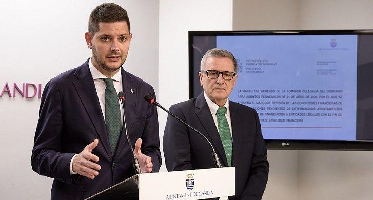 El risc financer de l’Ajuntament de Gandia és ja història 1 250506 frances 250506 5270