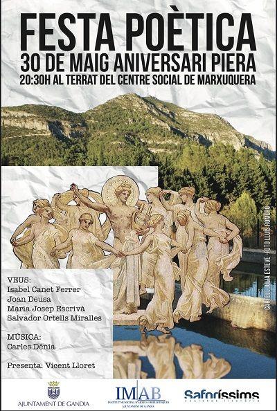 Festa Poètica per l’aniversari de Josep Piera 1 Acte Piera