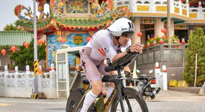 El triatleta de Bellreguard, Vicent Palonés, triomfa a l'Ironman Taiwan 1 Bellreguard Palones