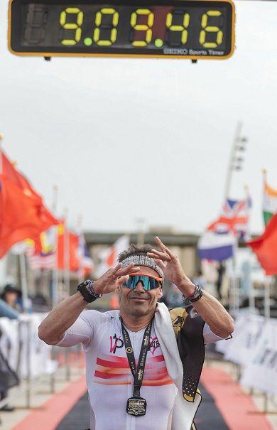 El triatleta de Bellreguard, Vicent Palonés, triomfa a l'Ironman Taiwan 2 Bellreguard Palones