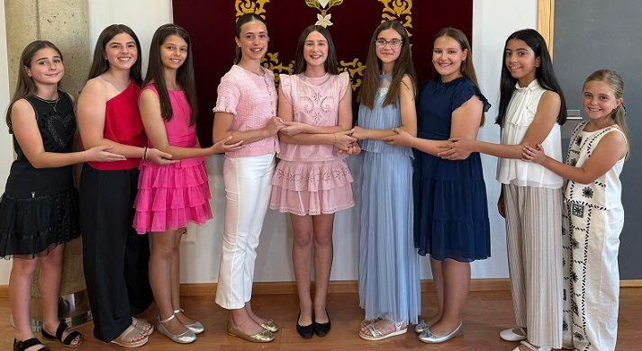 Presentada la Cort d'Honor de les Falleres Majors de Gandia 2026 1 CORT HONOR 26 1