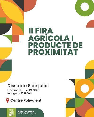 Oliva celebra la 2a Fira Agrícola i Producte de Proximitat 1 II Fira Agricola i Producte Proximitat Oliva 2025
