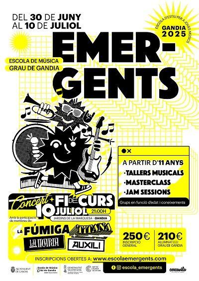 Arriba una nova edició d’Emergents al Grau de Gandia 2 Emergents