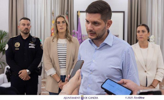Gandia acumula en tres hores el 18% de la pluja de tot un any 1 AAO 1451 copia