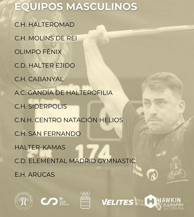L'AC Gandia d'Halterofília repeteix presència en la Copa del Rei i de la Reina 2 AC Gandia copa del rei i la reina masculins