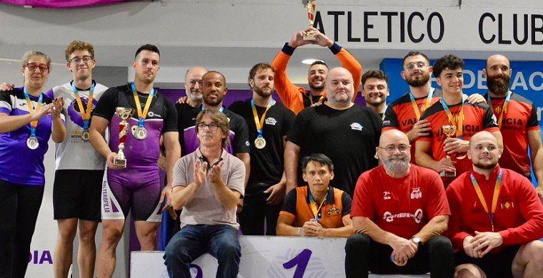 L'A.C. Gandia d'Halterofília protagonista al Campionat Autonòmic per Clubs 1 AC Gandia equip Masculi