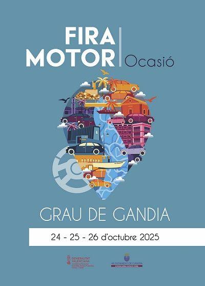 Nova edició de la Fira de Motor d’Ocasió al Grau de Gandia 2 Cartell firamotorocasio
