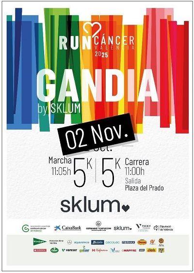 Gandia acull la XI edició de la Run for Càncer 1 Gandia Run Cancer 2025 1