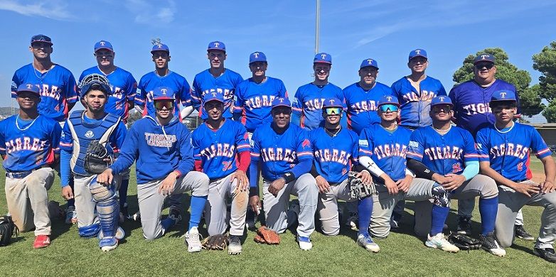 Dos de Dos del Tigres de Gandia Beisbol Club en el Campionat Autonòmic 1 Tigres de Gandia autonomic 2026