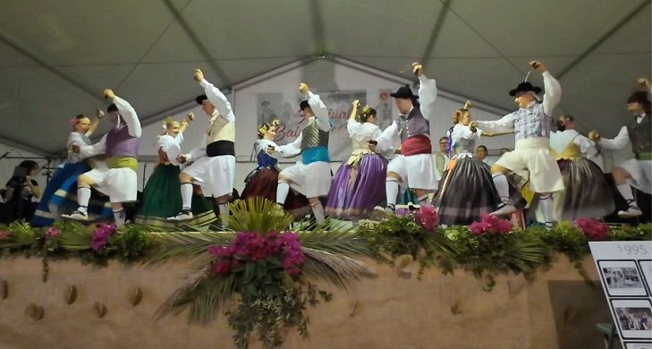 Recepció colla de Balansat i del Grup de Danses La Delicà 2 Intercanvi Dansa Eivissa Gandia