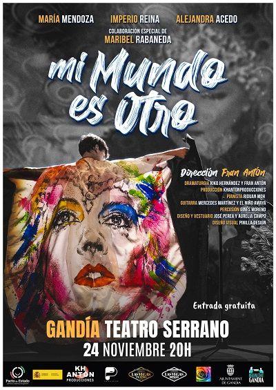 Homenatge a María Jiménez al Teatre Serrano amb l'espectacle gratuït ‘Mi mundo es otro’ 1 cartell 7