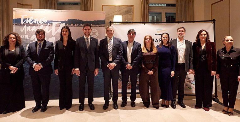 Gandia projecta a Fitur la seua Nova Marina 1 Gandia Fitur 260122 frances 7193
