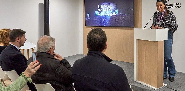 Gandia destaca a Fitur com a referent musical amb una oferta estable els 365 dies de l’any 1 Gandia Fitur frances 260123 8781