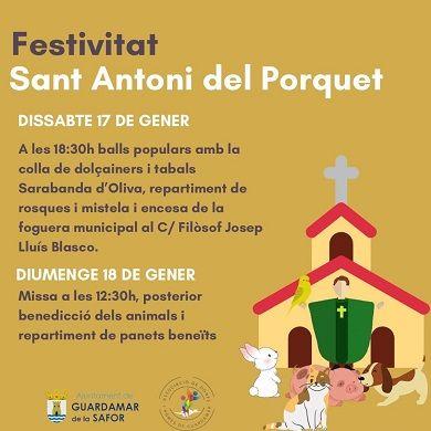 Guardamar de la Safor celebra Sant Antoni del Porquet amb tradició i festa 1 Guardamar de la Safor Sant Antoni del Porquet 26