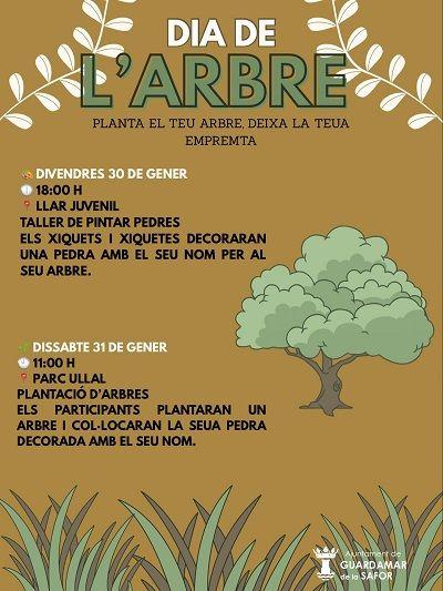 Guardamar de la Safor celebra el Dia de l'Arbre amb un taller creatiu i una plantació popular 1 Guardamar de la Safor dia de larbre
