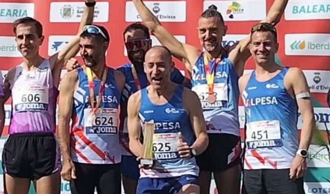 El CA Gandia-Alpesa es consolida en l'elit estatal amb un bronze en el Campionat d'Espanya de 10 K 1 Atletisme Gandia 19022026 1
