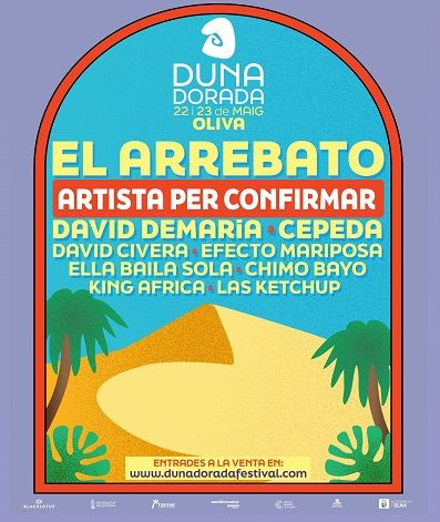 El Festival Duna Dorada revela el seu cartell més nostàlgic 1 Oliva Festival Duna Dorada