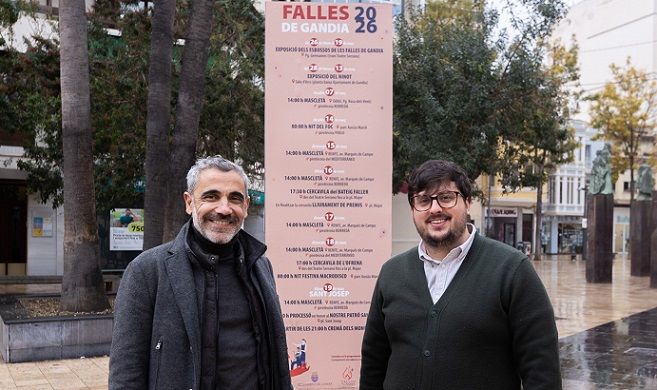 Gandia activa el compte enrere per a unes Falles 2026 plenes de pólvora i tradició 1 Falles de Gandia programacio OLTRa