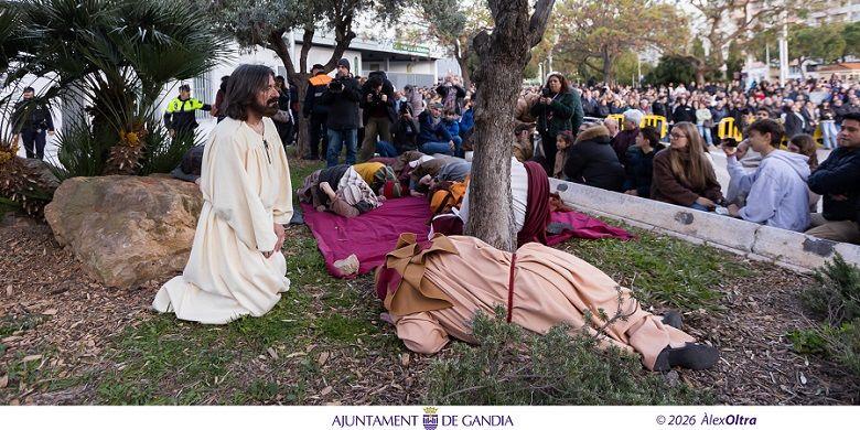 Mig segle de passió a Santa Anna: el Via Crucis Vivent commemora el seu 50 aniversari 1 Setmana Santa Gandia Via Crucis Vivent 2026