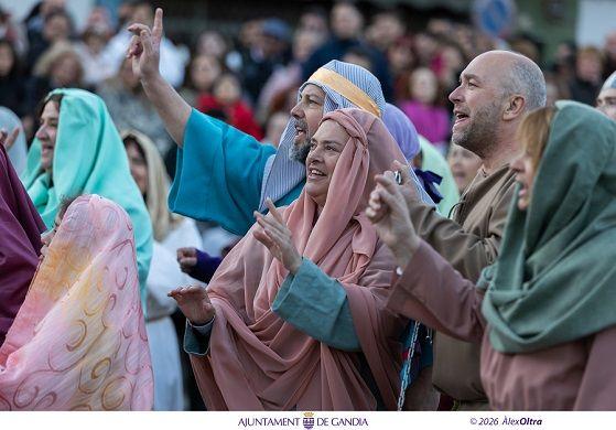 Mig segle de passió a Santa Anna: el Via Crucis Vivent commemora el seu 50 aniversari 2 Setmana Santa Gandia Via Crucis Vivent 2026