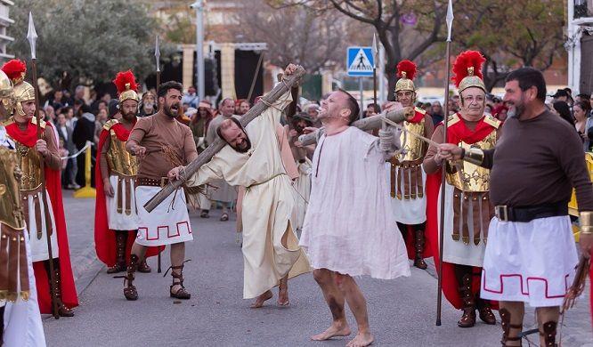 Mig segle de passió a Santa Anna: el Via Crucis Vivent commemora el seu 50 aniversari 3 Setmana Santa Gandia Via Crucis Vivent 2026