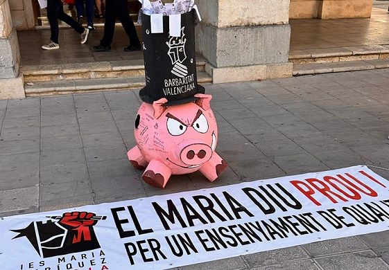 Clamor en Gandia per l'educació: la pública lluita contra el "límit insostenible" del sistema 2 Vaga Docents 29052026