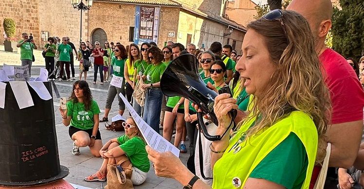 Clamor en Gandia per l'educació: la pública lluita contra el "límit insostenible" del sistema 1 Vaga Docents 29052026