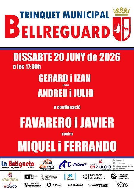El Trinquet Municipal de Bellreguard preparat per a una vesprada d'alt voltatge 1 Bellreguard DISSABTE FEDPIVAL 3