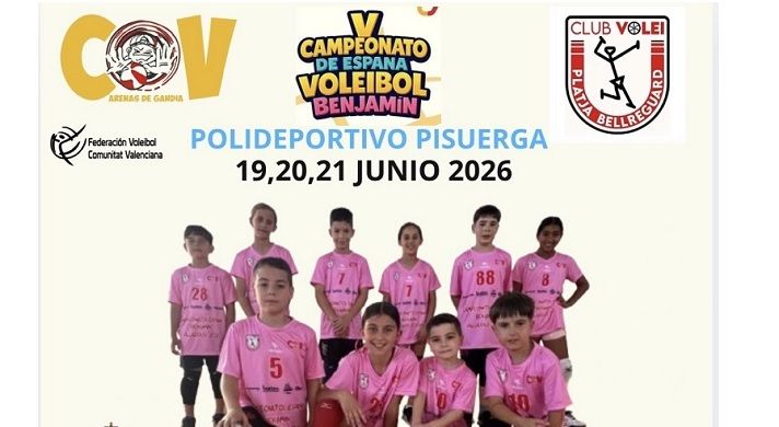 El Club de Voleibol Arenas i el VP Bellreguard fan història rumb al Campionat d'Espanya 1 Club Voleibol Arenas nacional