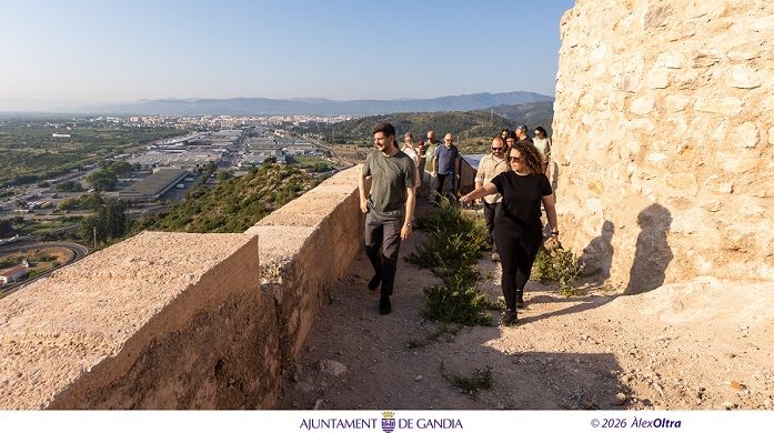 Gandia rescata el Castell de Bairén amb una inversió d'1,4 milions 2 Gandia Castell de Bairen 03062026 Alex Oltra 2