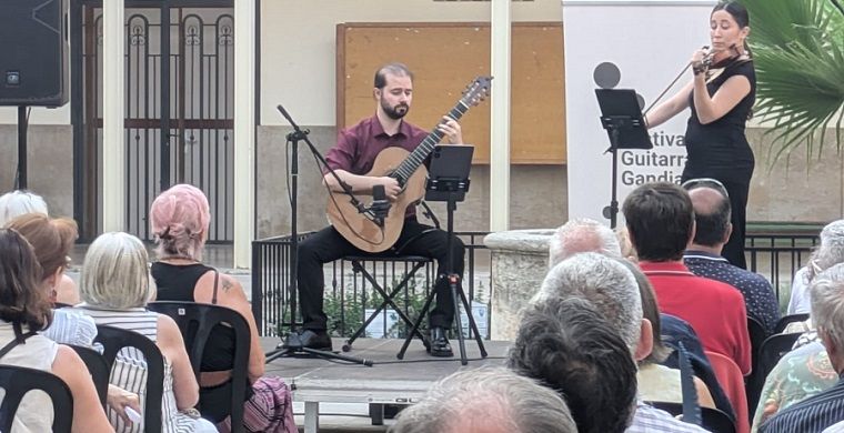 El Festival de Guitarra de Gandia alça el teló amb un gran èxit de públic 1 Gandia Festival de guitarra 2026 1