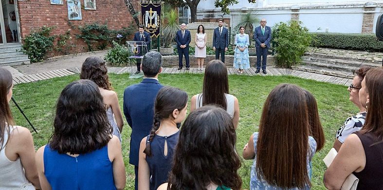 Arantxa Sanchis Muñoz nomenada oficialment Padrina de la Setmana Santa de Gandia 2027 2 Gandia Setmana Santa 2027 padrina1
