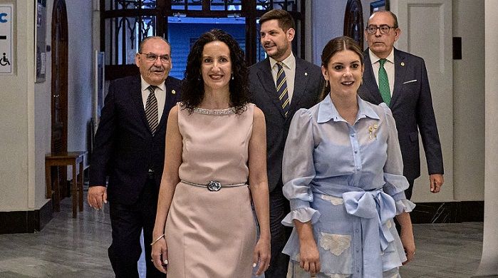 Arantxa Sanchis Muñoz nomenada oficialment Padrina de la Setmana Santa de Gandia 2027 1 Gandia Setmana Santa 2027 padrina12