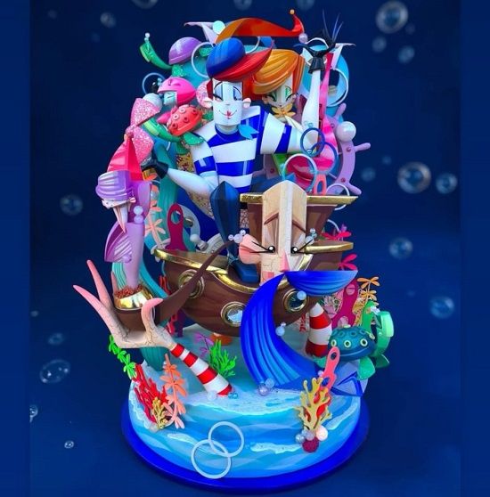 L'artista gandià Ausiàs Estrugo guanya el premi al 'Millor Ninot' de la Categoria Especial Infantil a les Fogueres d'Alacant 2026 2 Hogueres Ausias Estrugo 2026 3 1