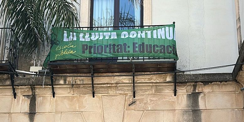 La lluita del professorat continua ferma a la Safor: centenars de docents es concentren a Gandia 3 Mobilitzacions professorat 27062026 2