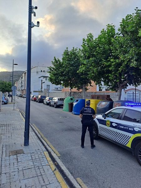 El Real de Gandia denuncia diversos abocaments il·legals gràcies a la col·laboració ciutadana i la videovigilància 1 Real de Gandia Policia Local 1