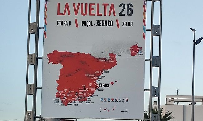 El nou asfaltatge del port de Barx llançarà el final de la novena etapa de la Volta a Espanya fins a Xeraco 1 Xeraco Volta a Espanya