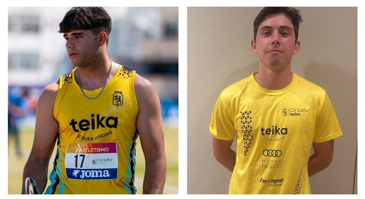 Les Guerreres del Club d'Atletisme Safor Teika rebenten els pronòstics a Càceres 1 Atletisme Safor 2 MANUEL CANET E IVAN CASCO