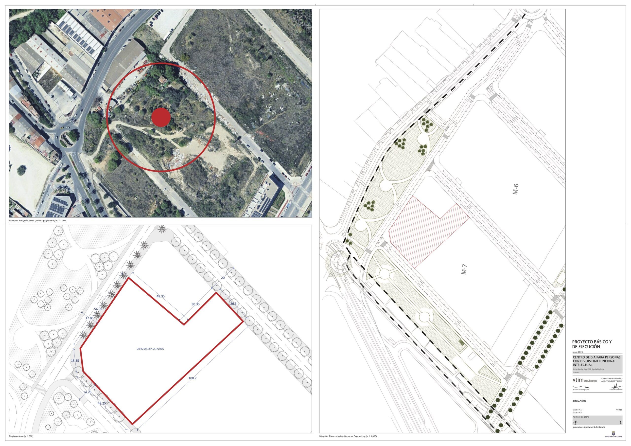 Gandia engega el compte enrere per al seu nou Centre de Dia 1 D02.1 Planos ARQUITECTURA situacion scaled