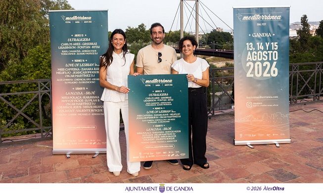 El Mediterránea Festival converteix Gandia en el gran escenari de la música i el patrimoni 1 Gandia Mediterranea Festival 2026
