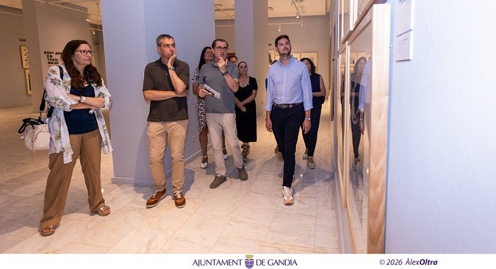 L'art del compromís i la sàtira prenen Gandia: La Universitat d'Estiu obri dos grans exposicions històriques 1 Gandia UEG