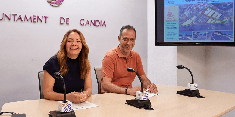 ATENCIÓ CONDUCTORS: Gandia talla l'accés sud per obres i activa desviaments obligatoris a partir de dilluns 1 Gandia desviament carretera vital 1